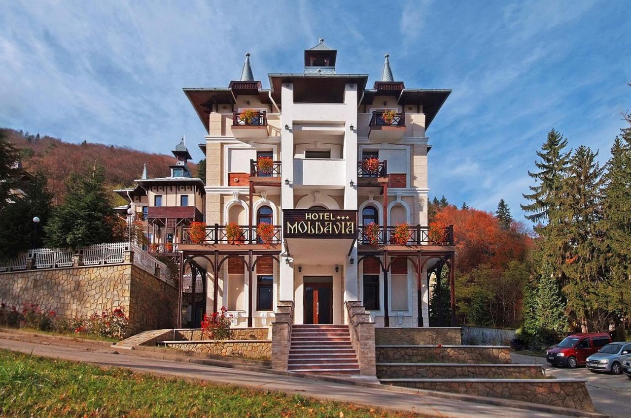 Hotel Moldavia Slănic-Moldova Eksteriør bilde